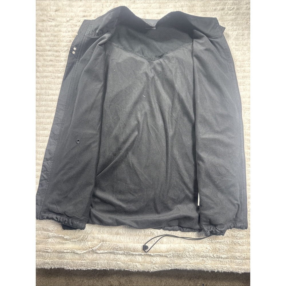 VTG Nike Athletic Black Zipped Running Vest Men Large Bowerman Series NICE - Picture 11 of 16